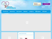 Tablet Screenshot of greengenerations.org